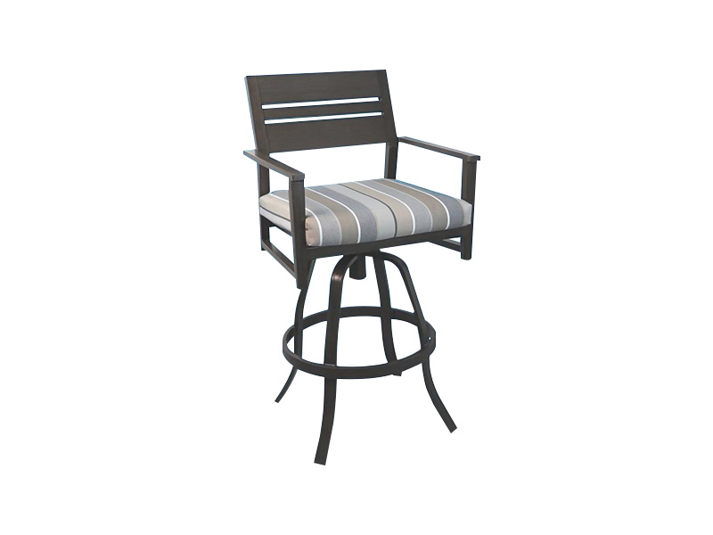 Aspect Aluminium Patio Draaibare Barkruk met barhoogte
