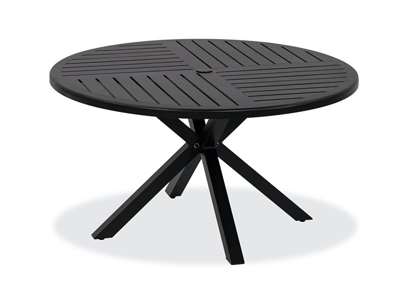 Solstice Verouderd Brons Aluminium 52 inch Ronde Patio Eettafel